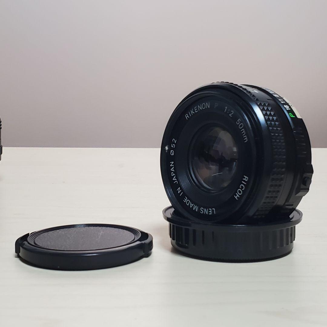 希少 シール付 RICOH RIKENON 50mm P F2 和製ズミクロン