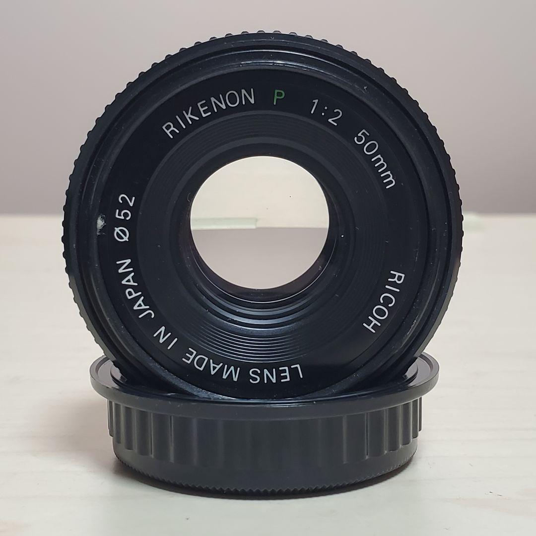 希少 シール付 RICOH RIKENON 50mm P F2 和製ズミクロン