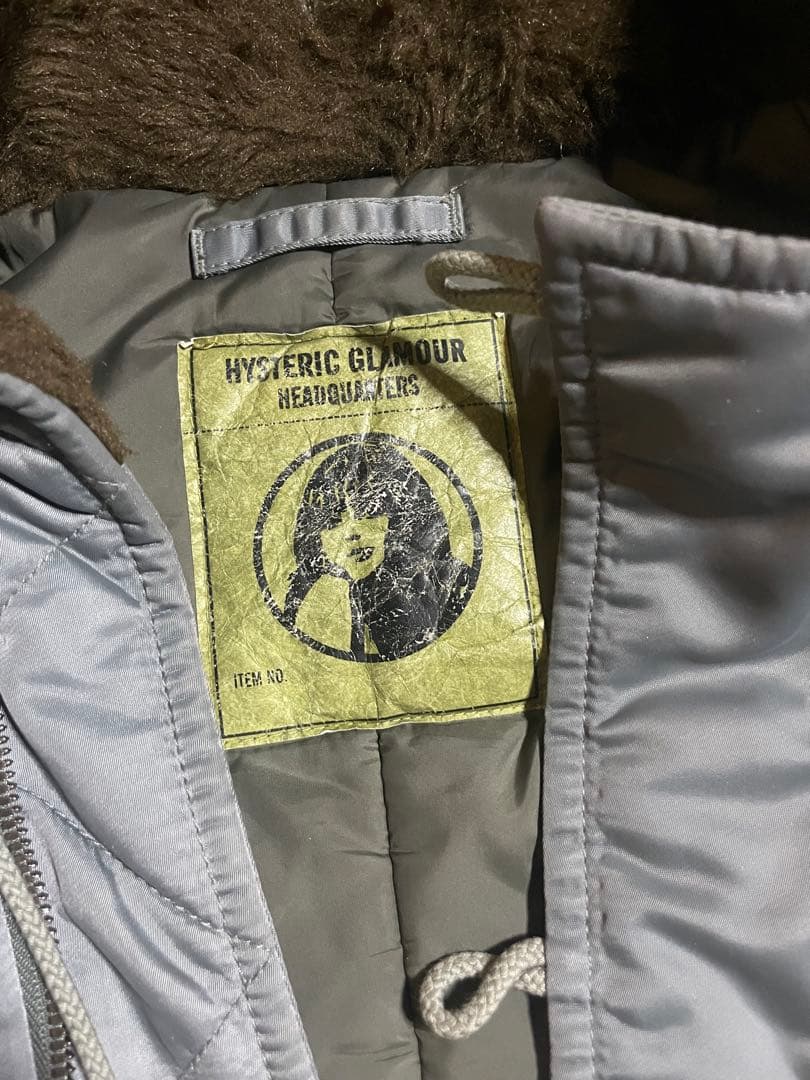 yuta ヒステリックグラマー N-2B フライトジャケット プリマロフ