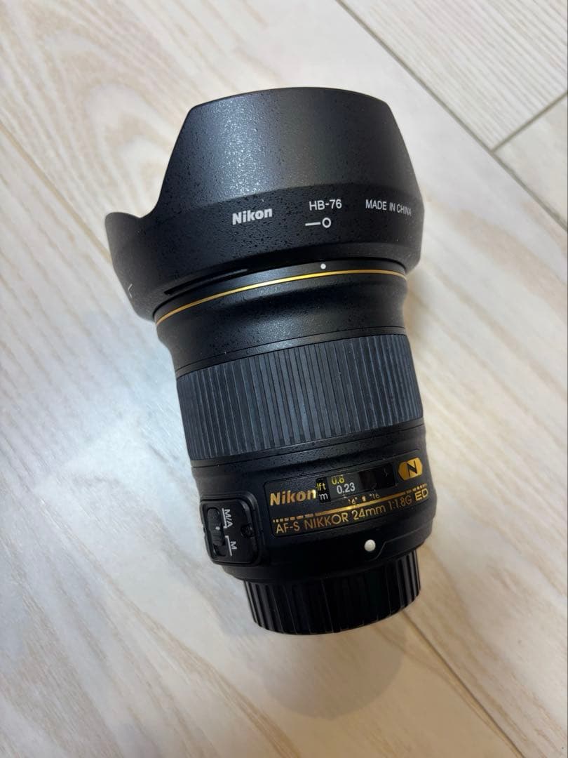 【良品】ニコン AF-S NIKKOR 24mm f/1.8G ED【使用感少】