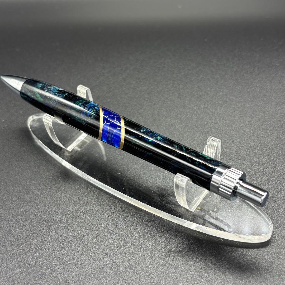 【ハニカム斜め挟み】ハンドメイドボールペン