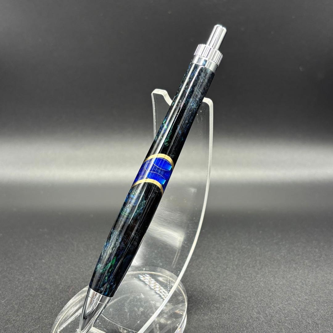 【ハニカム斜め挟み】ハンドメイドボールペン