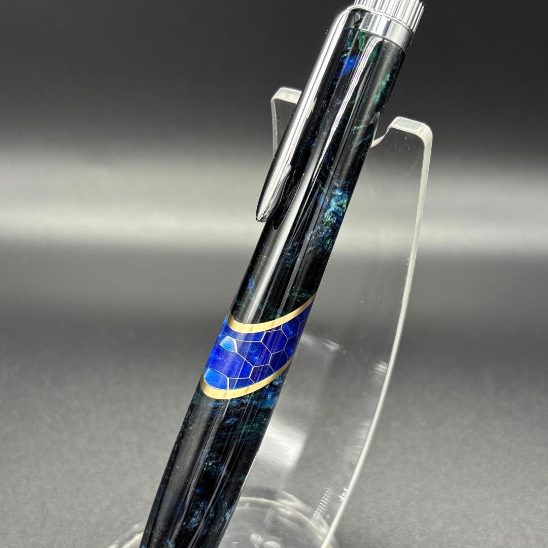 【ハニカム斜め挟み】ハンドメイドボールペン