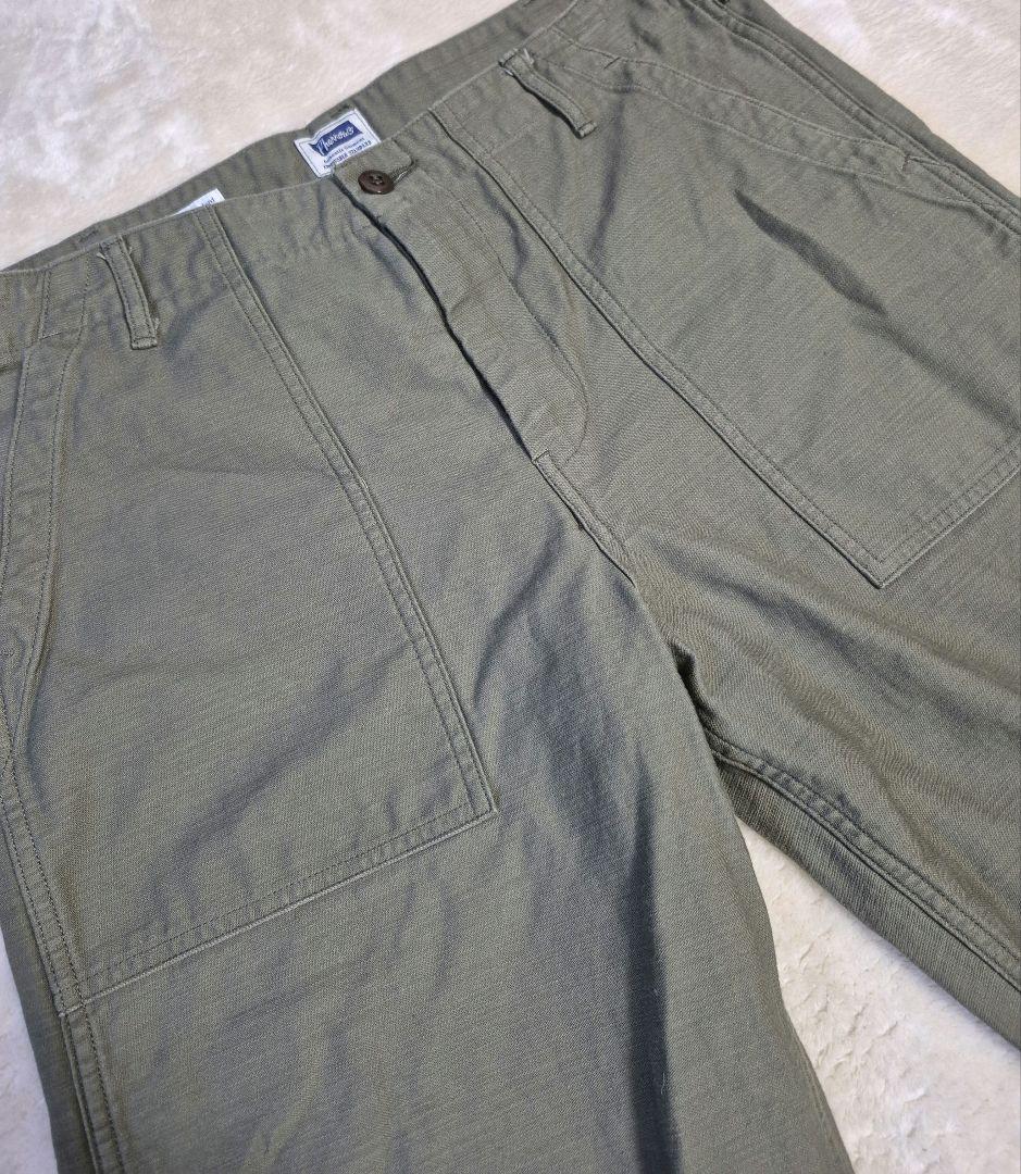 フェローズベイカーパンツ　オリーブ　PHERROWS アメカジ　軍物　レプリカ