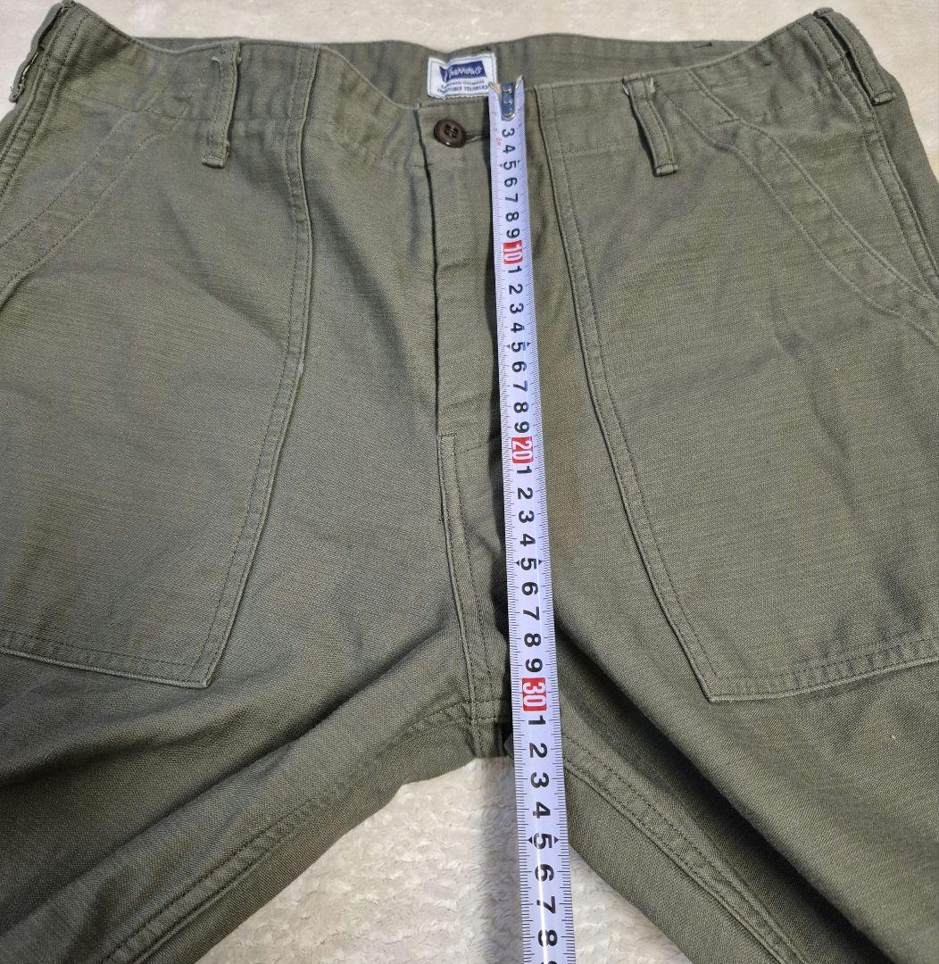 フェローズベイカーパンツ　オリーブ　PHERROWS アメカジ　軍物　レプリカ