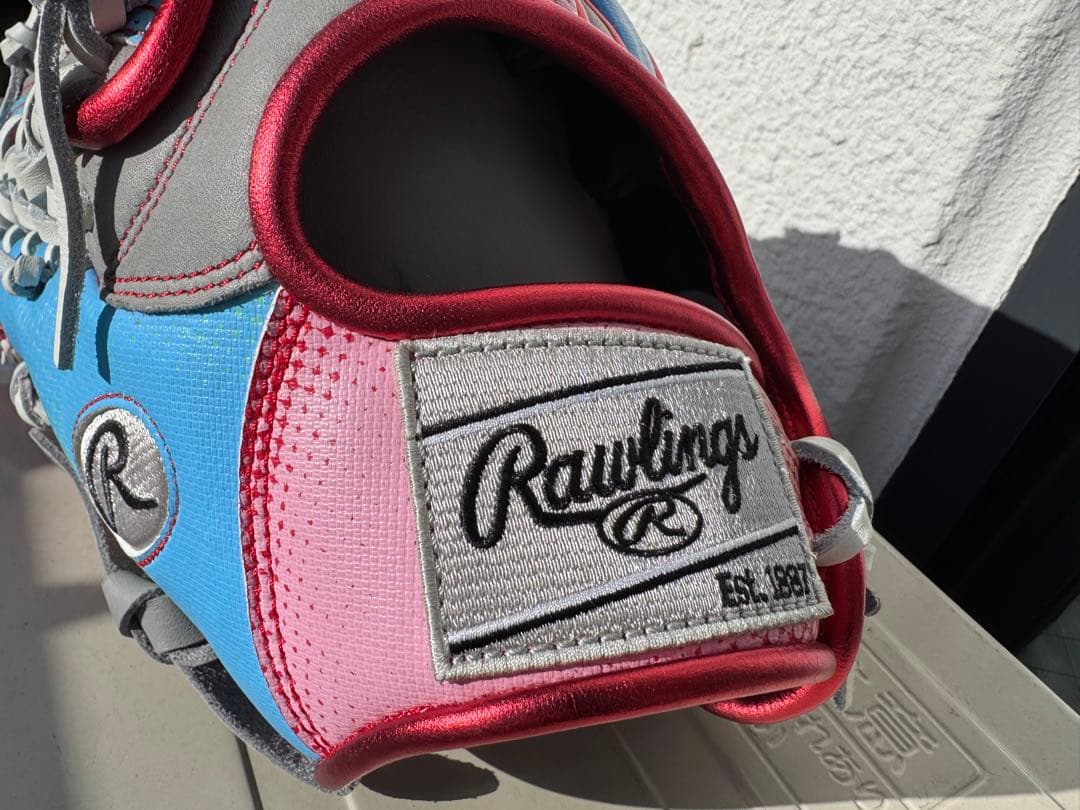 型付済み【ローリングス】一般軟式外野手用グローブ