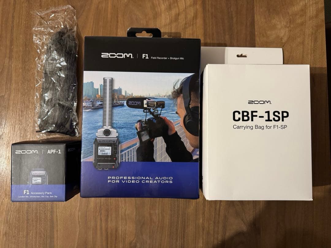 ZOOM F1 フィールドレコーダー セット（おまけつき）