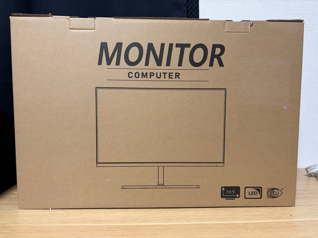 kksmart 23.8インチ　モニター　ディスプレイ　黒　HG-238