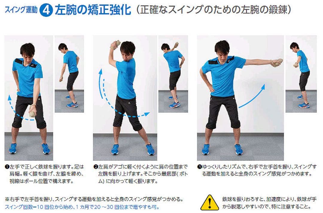 美坂式軽量振動運動法 鉄球2個 奇蹟的なゴルフの短期上達法 非売品 ゴルフ