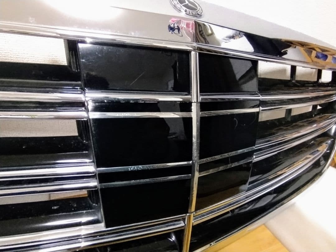 り*う様 ベンツ　W222グリル（ダブルフィン）ナイトビュー無