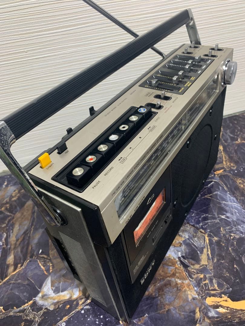 SONY ソニー CF-1990 ラジカセ FM/SW/MW 3バンド中古動作品