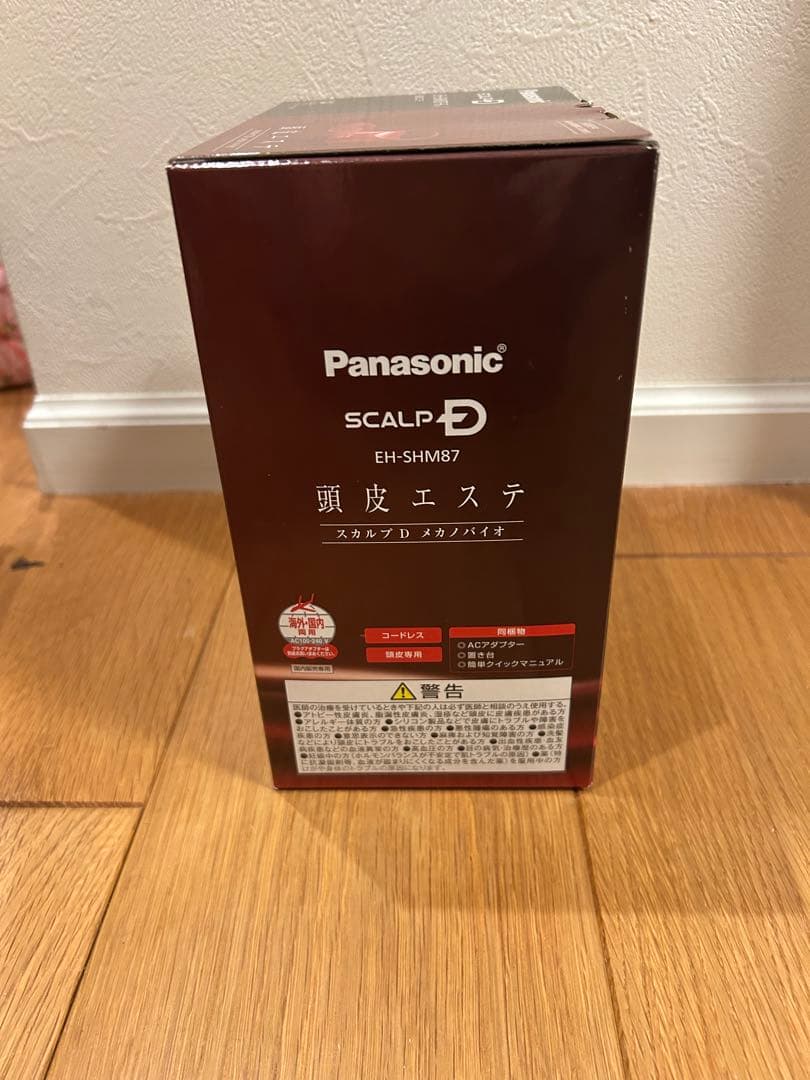 【新品】Panasonic 頭皮エステ スカルプD メカノバイオEH-SHM87