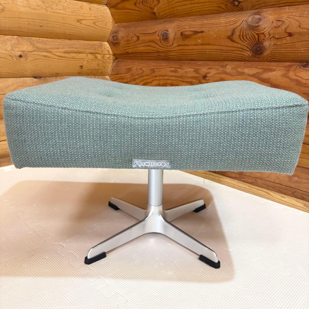 【美品】SWITCH SKAL OTTOMAN オットマン スツール グリーン