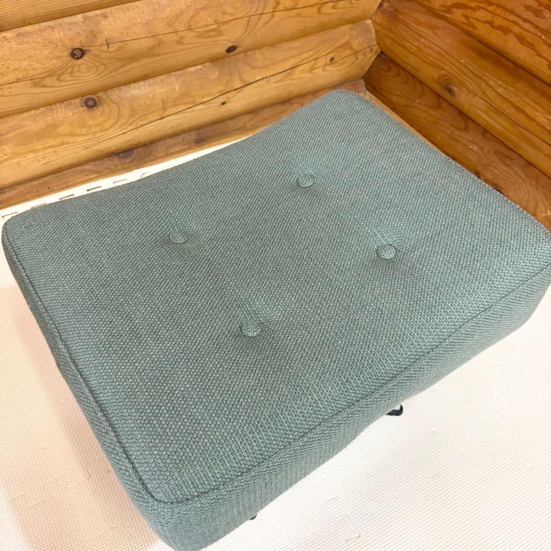 【美品】SWITCH SKAL OTTOMAN オットマン スツール グリーン
