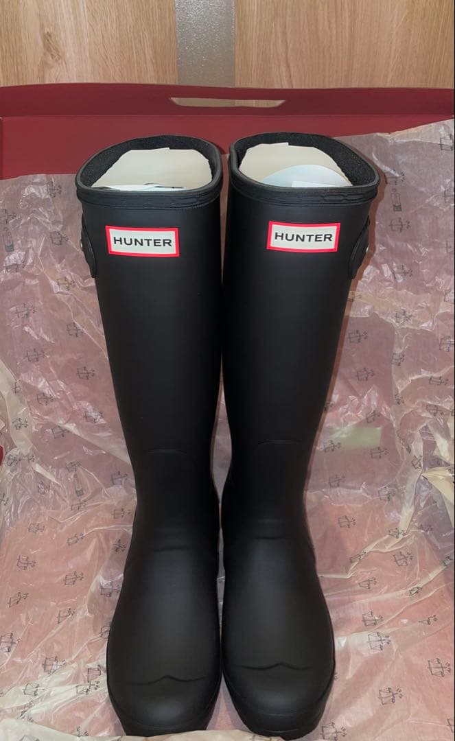 新品　HUNTER WOMENS ORIGINAL TALL BOOT 24cm