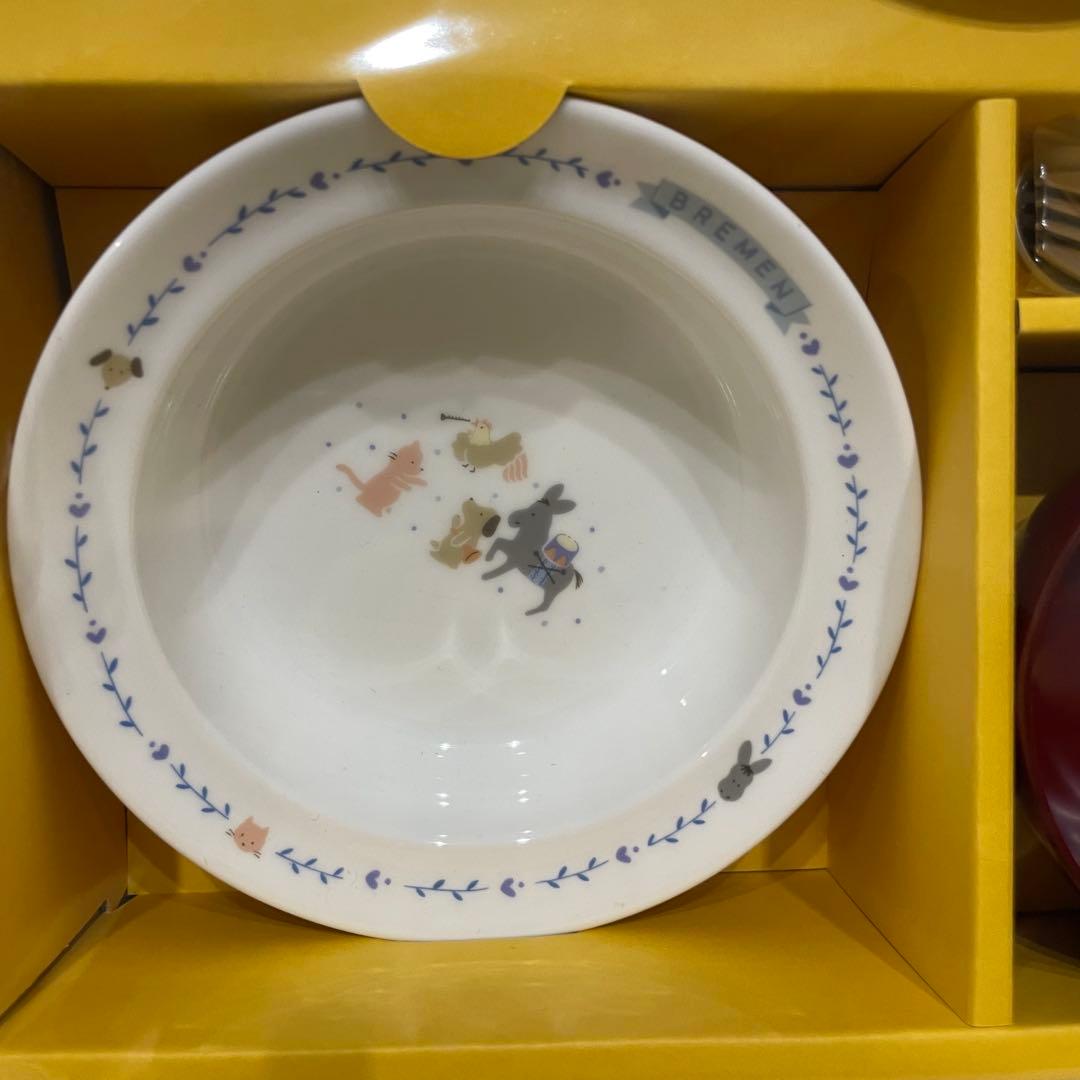 未使用品✨ナルミ　ブレーメン　食器　プレート　食洗機対応　9点　ベビー　陶器