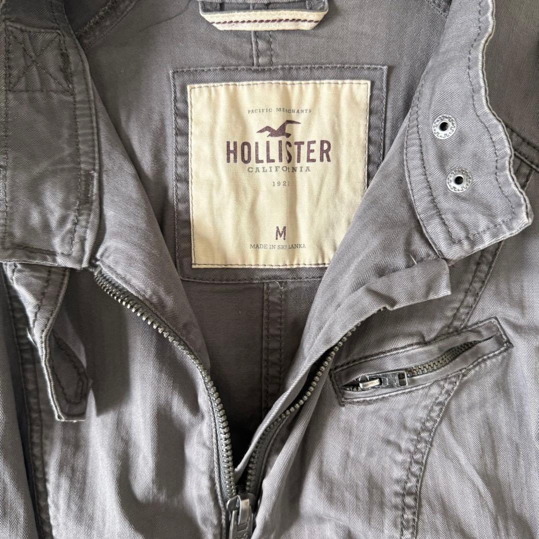 HOLLISTER Y2K グランジ ダークコア ミリタリー ジャケット