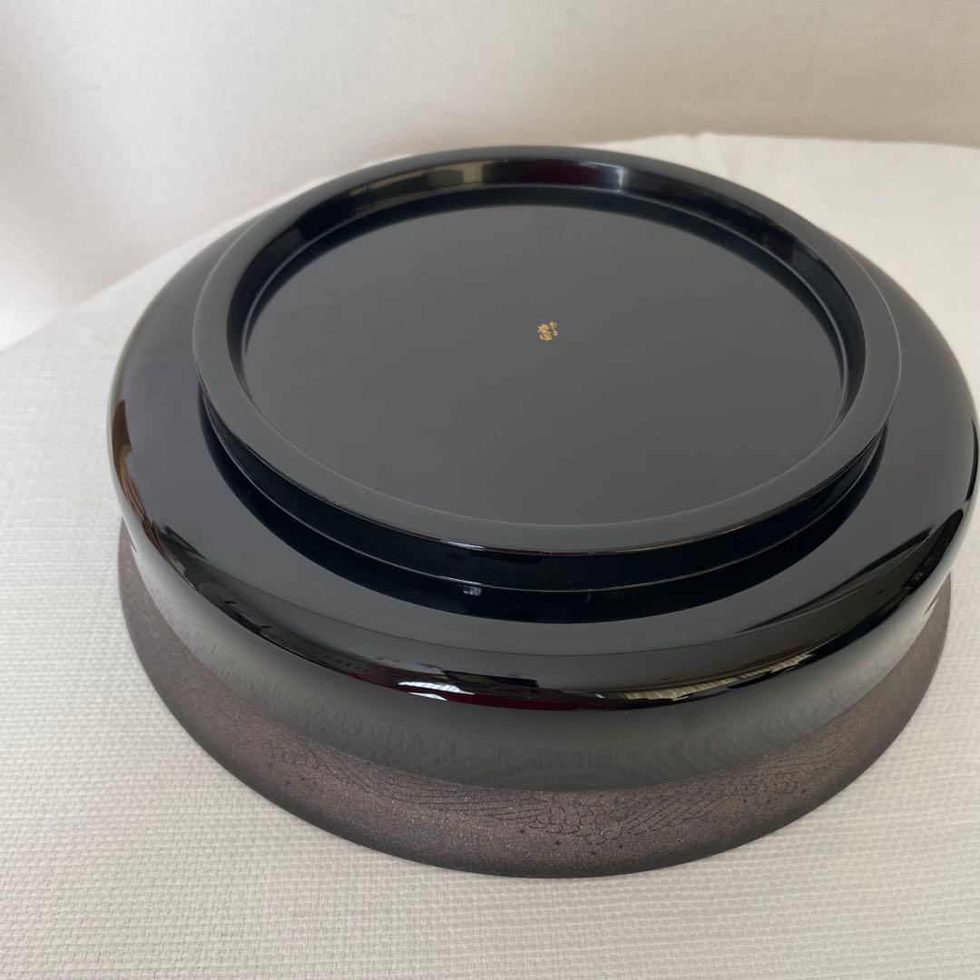 輪島塗 慶塚 菓子鉢、お茶碗・茶托5客組