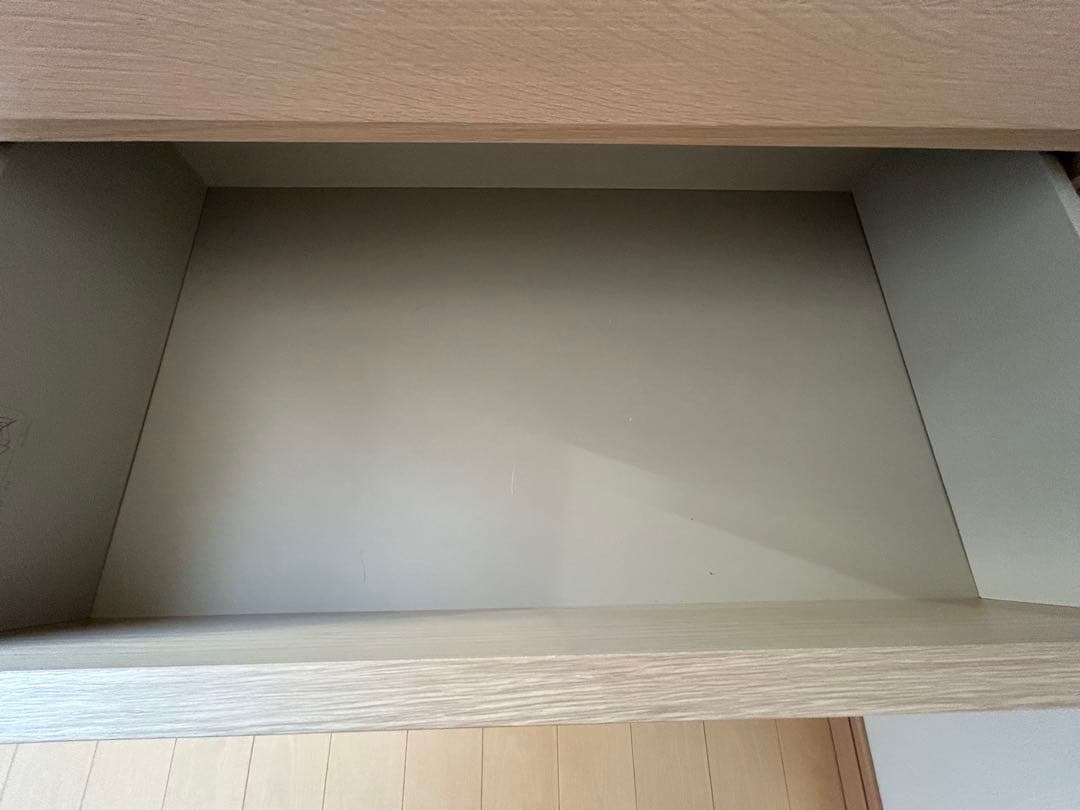 【送料込】IKEA マルム チェスト 引き出し6つ ③