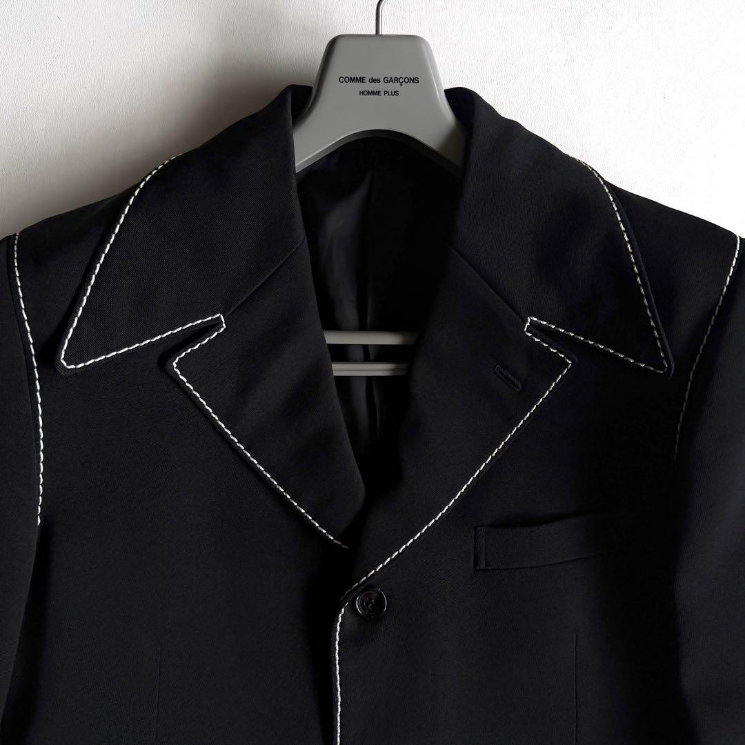 《美品》99AW コムデギャルソン オム プリュス ステッチ ジャケット M