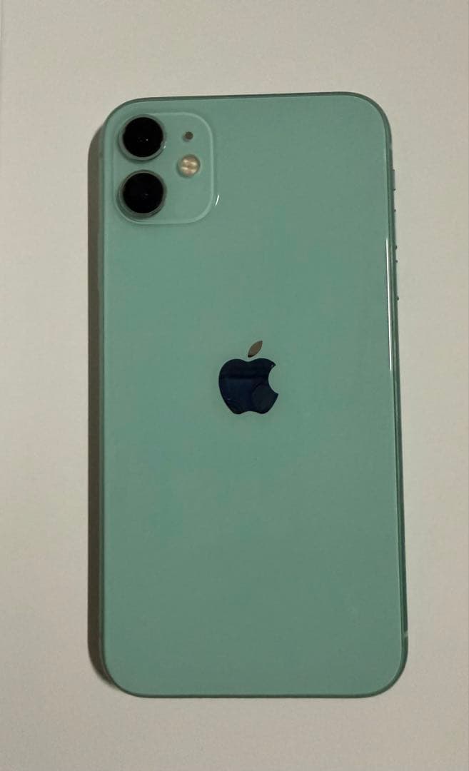 Apple iPhone 11 ミントグリーン 本体 スマホケース付き