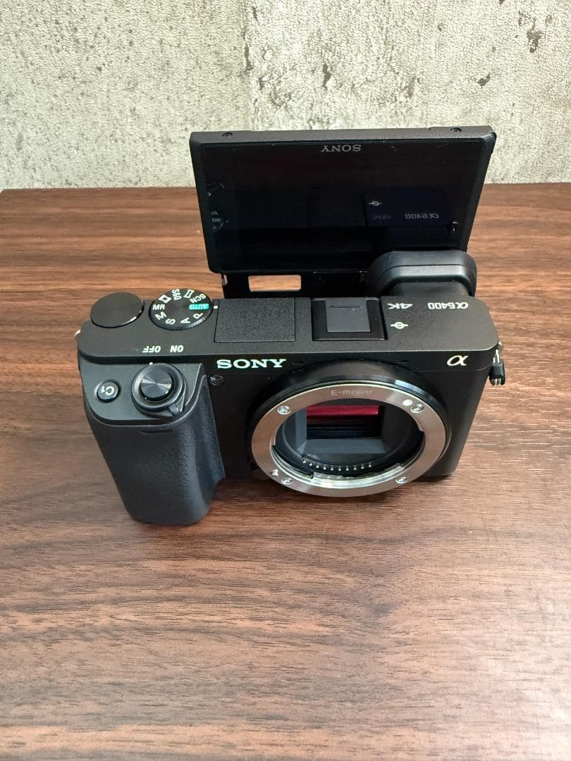 美品 SONY α6400 ボディ ブラック 箱付き