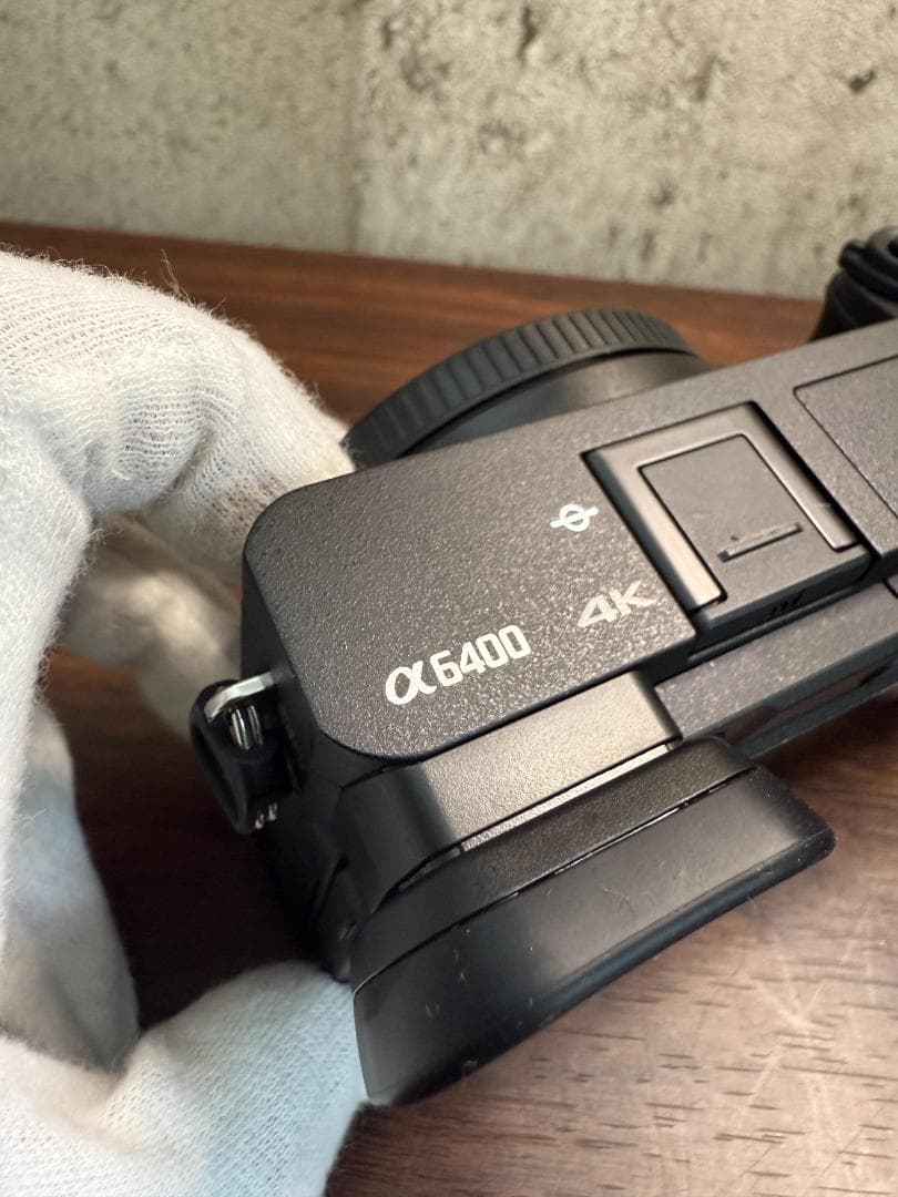 美品 SONY α6400 ボディ ブラック 箱付き