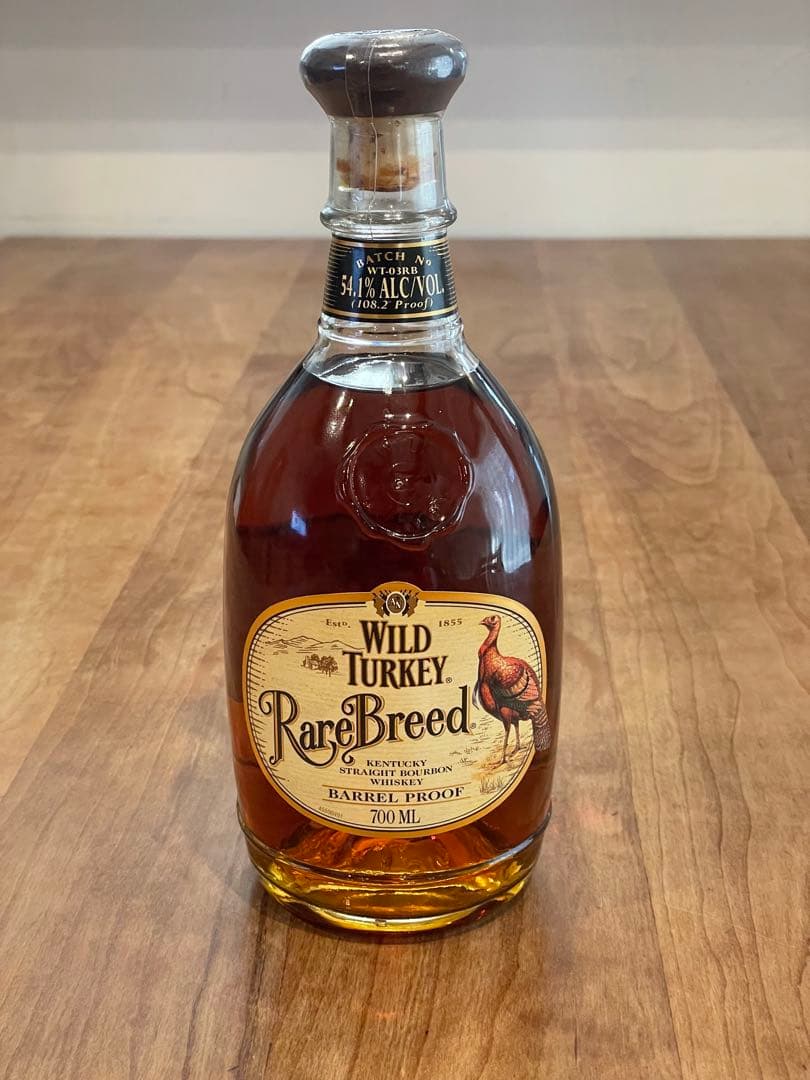 ワイルドターキー レアブリード 700ml バレルプルーフ
