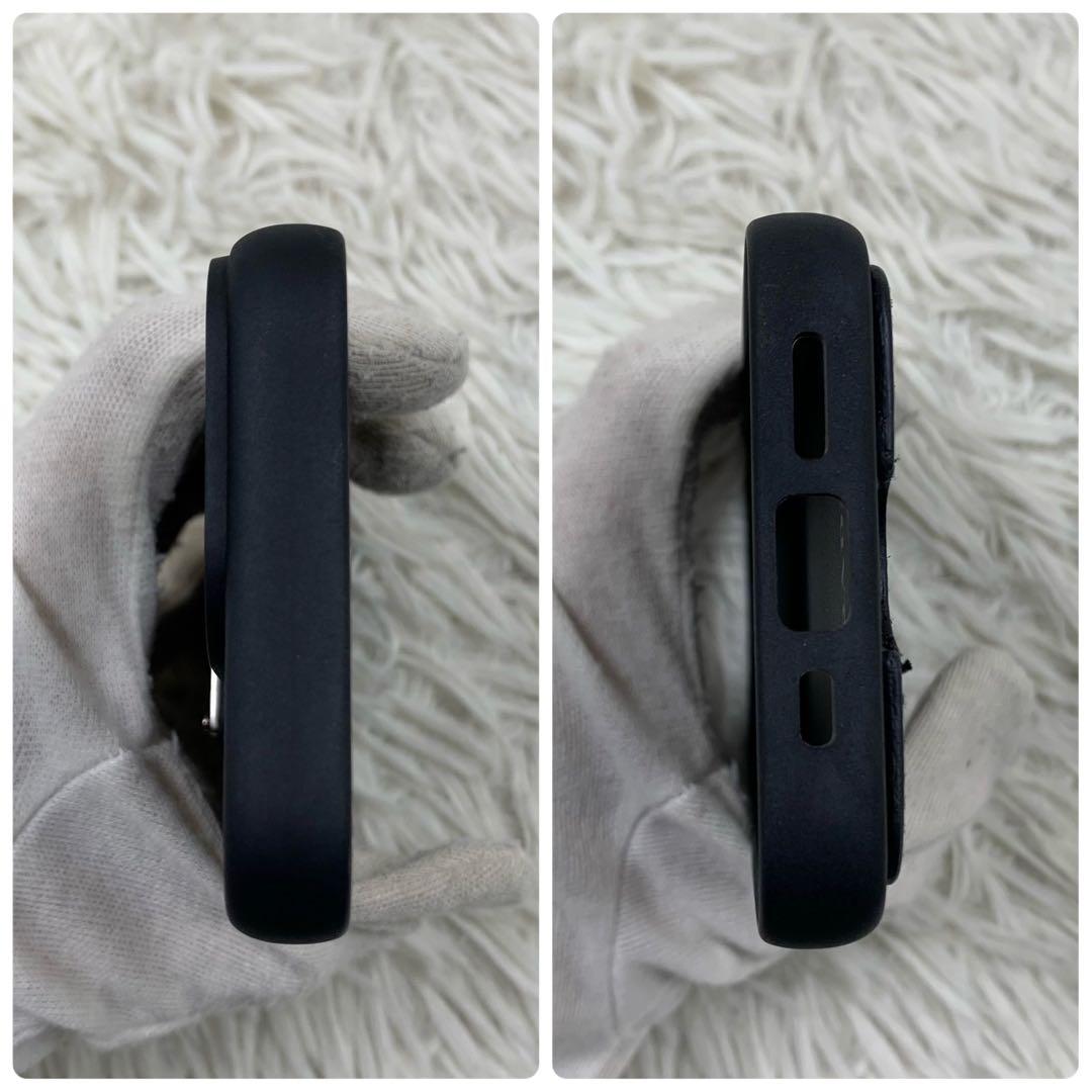 プラダ iPhone15pro ケース 三角ロゴ ブラック RFID 付属品完備