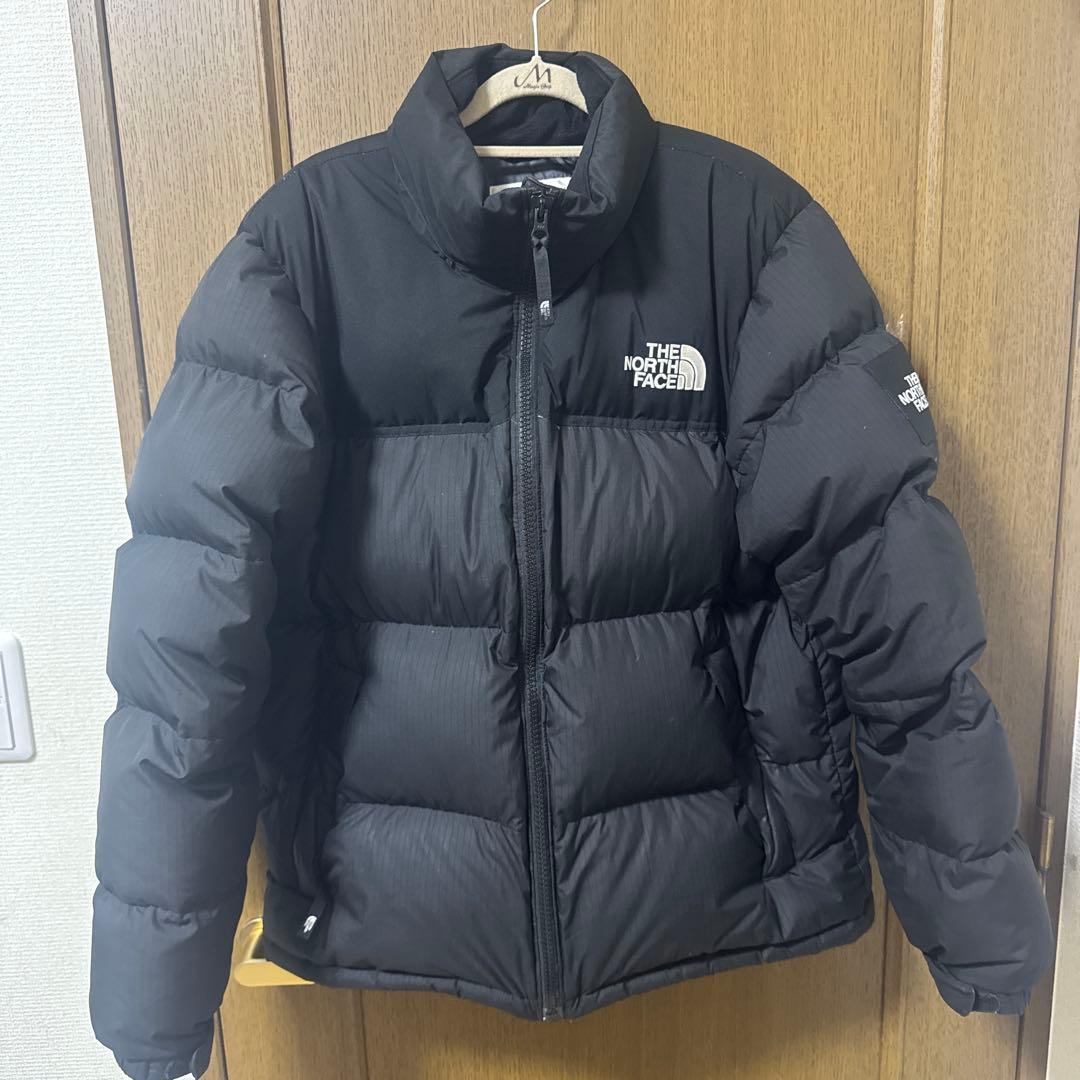 THE NORTH FACE ブラックダウンジャケット　ヌプシ　韓国