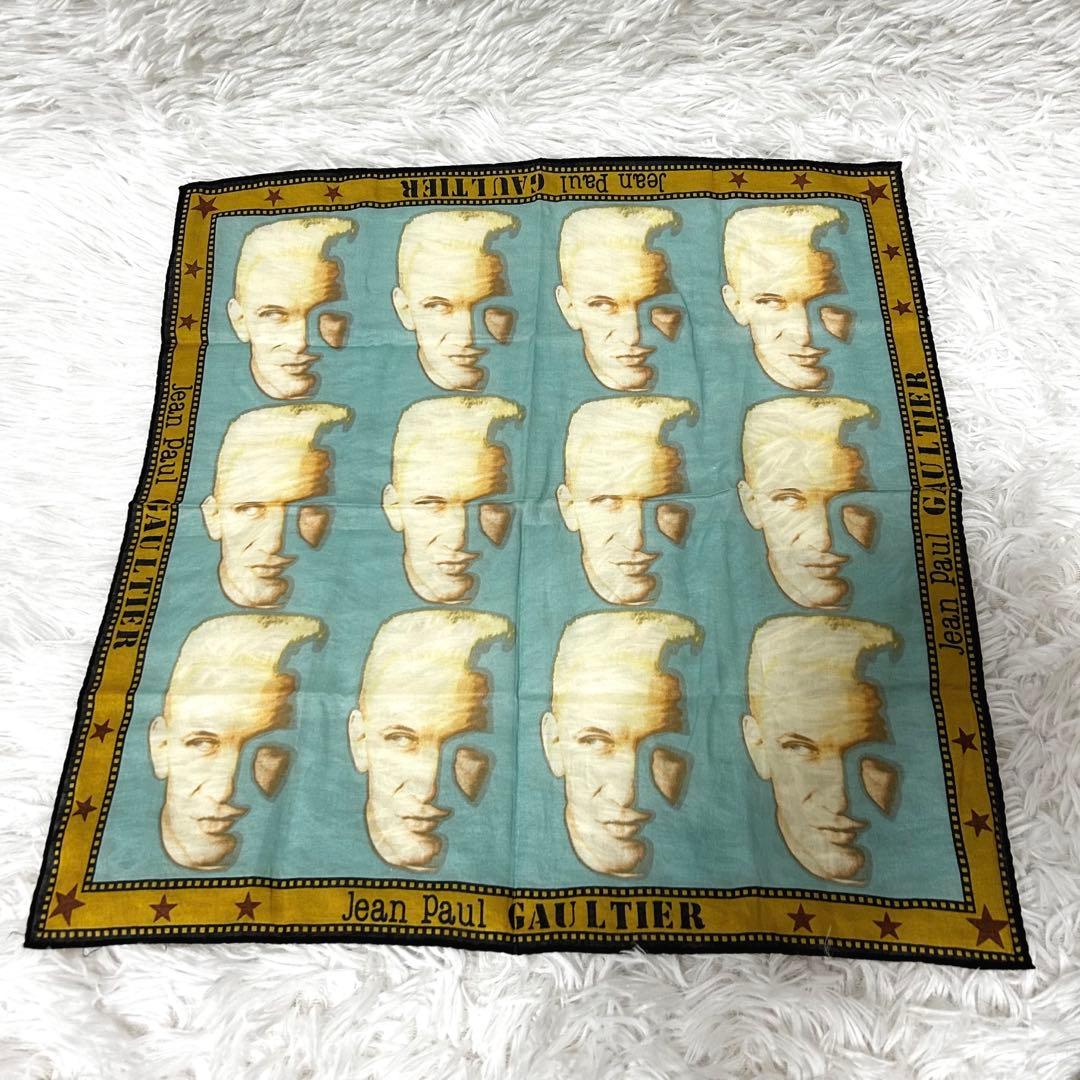 【希少】【Jean Paul GAULTIER】ジャンポールゴルチエ ハンカチ