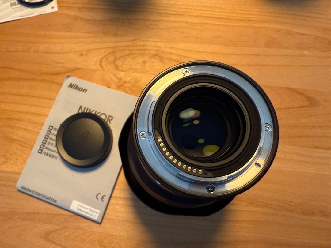 NIKKOR Z 50mm f/1.2 S レンズ 本体　数回試写のみ