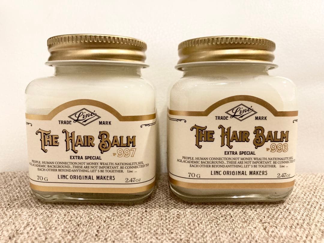 リンクオリジナルメーカーズ ヘアバーム 997・993・各1個・ 2個セット