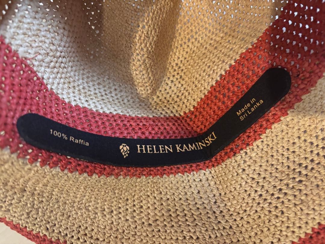 ヘレンカミンスキー　ラフィアハット・麦わら帽子　HELEN KAMINSKI