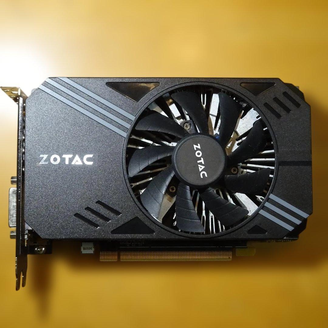 ZOTAC Geforce GTX 1060 6GB Single Fan 中古