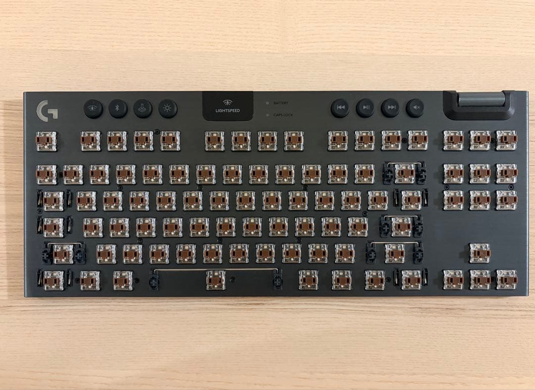 Logitech G915 TKL ワイヤレスキーボード US配列 メカニカル