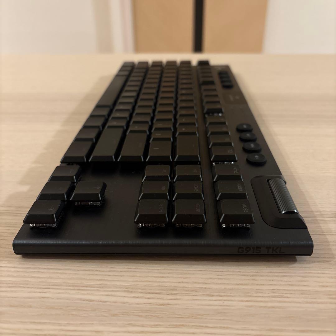 Logitech G915 TKL ワイヤレスキーボード US配列 メカニカル