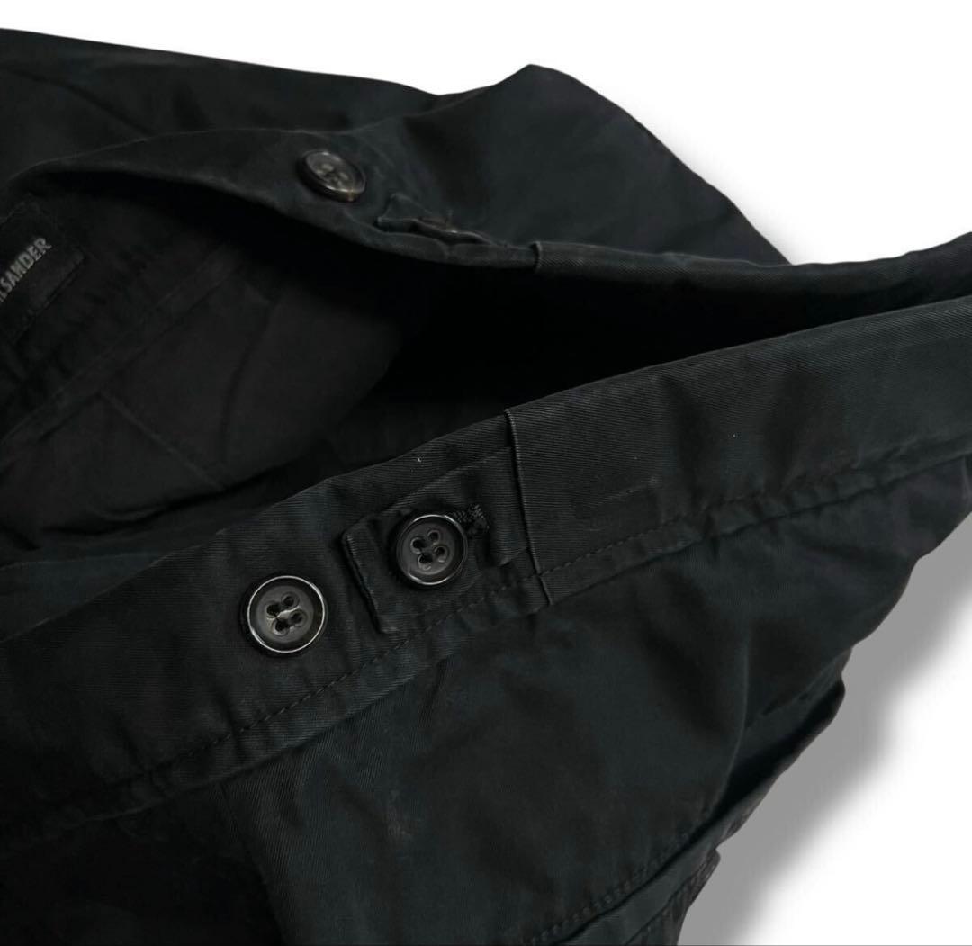 JIL SANDER ブラック スラックス トラウザーズ アーカイブ