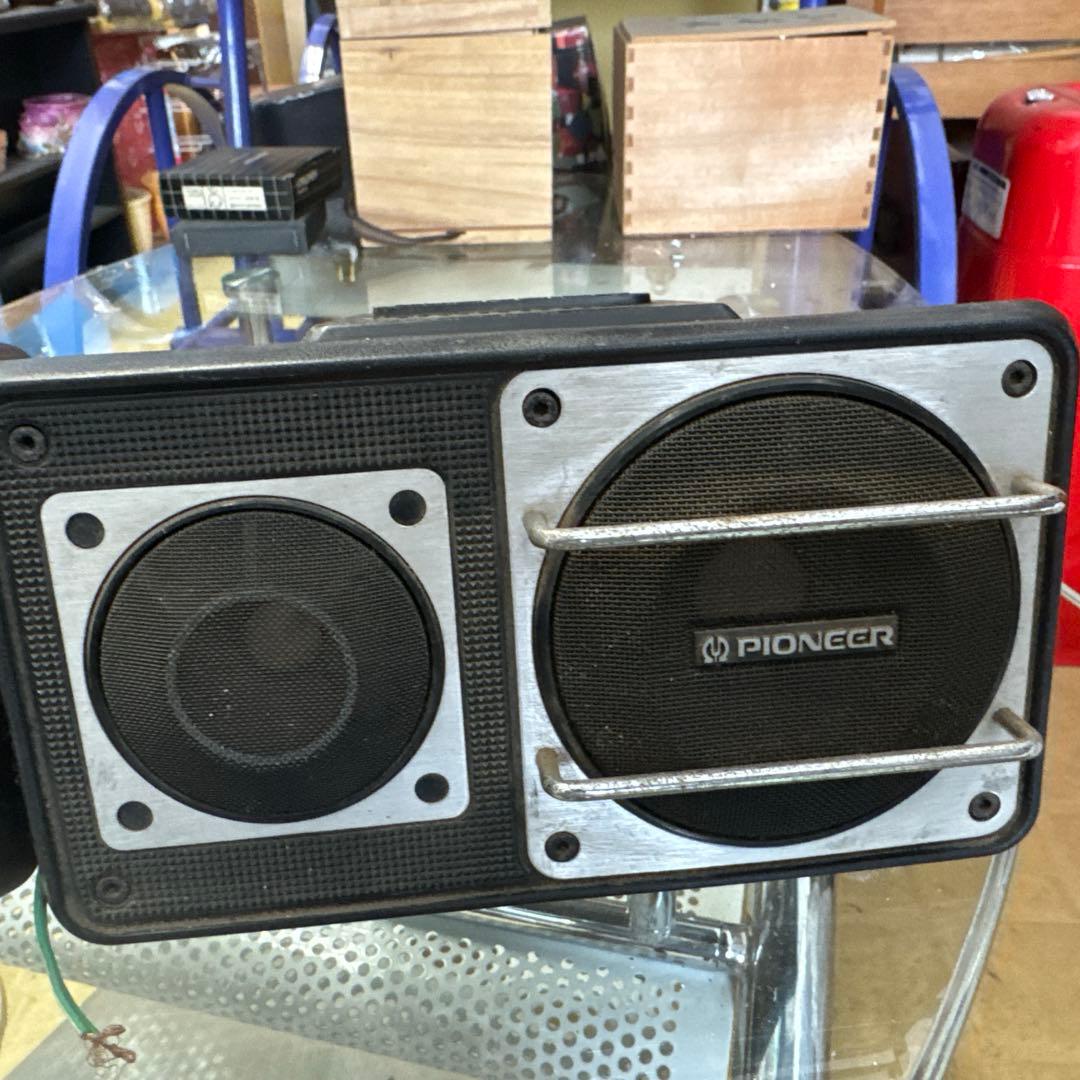 桃*郎様 当時物、パイオニア、TS-X6.スピーカー