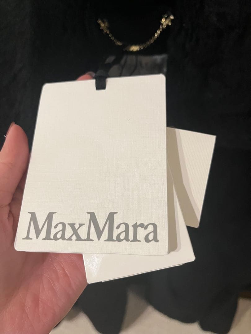 新品未使用タグ付き★マックスマーラ★テディベアケープ