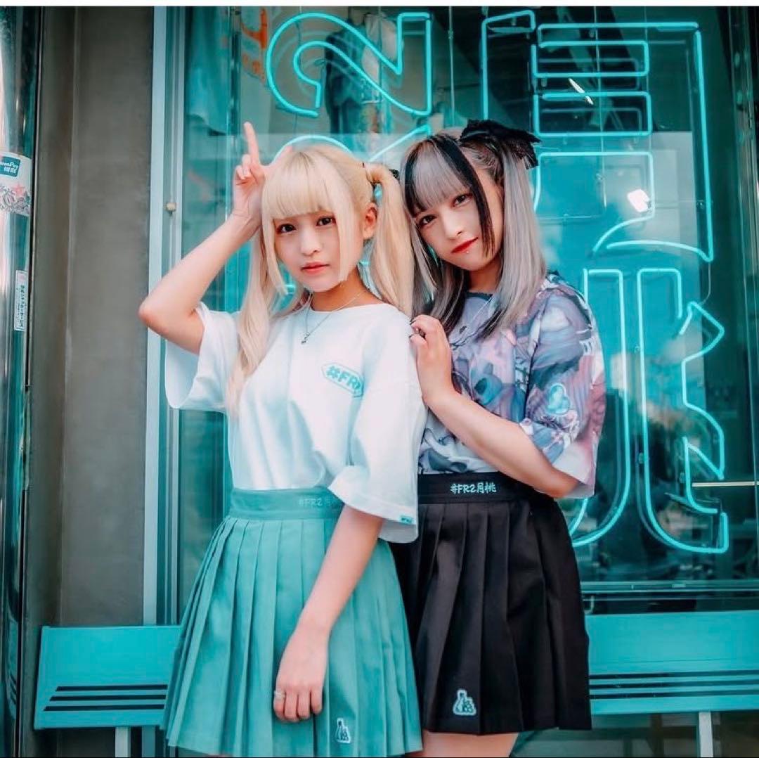 【お取置き専用】FR2 月桃　独占カラー ティファニーブルー プリーツスカート