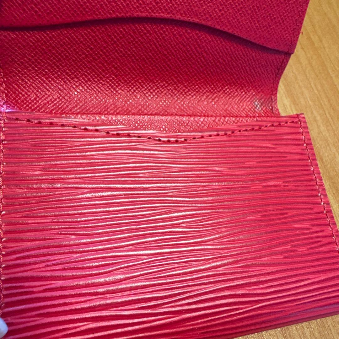 a*n様 Louis Vuitton エピレザー 名刺入れ ピンク