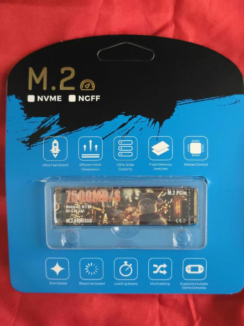 新品 M.2 NVMe SSD 2TB