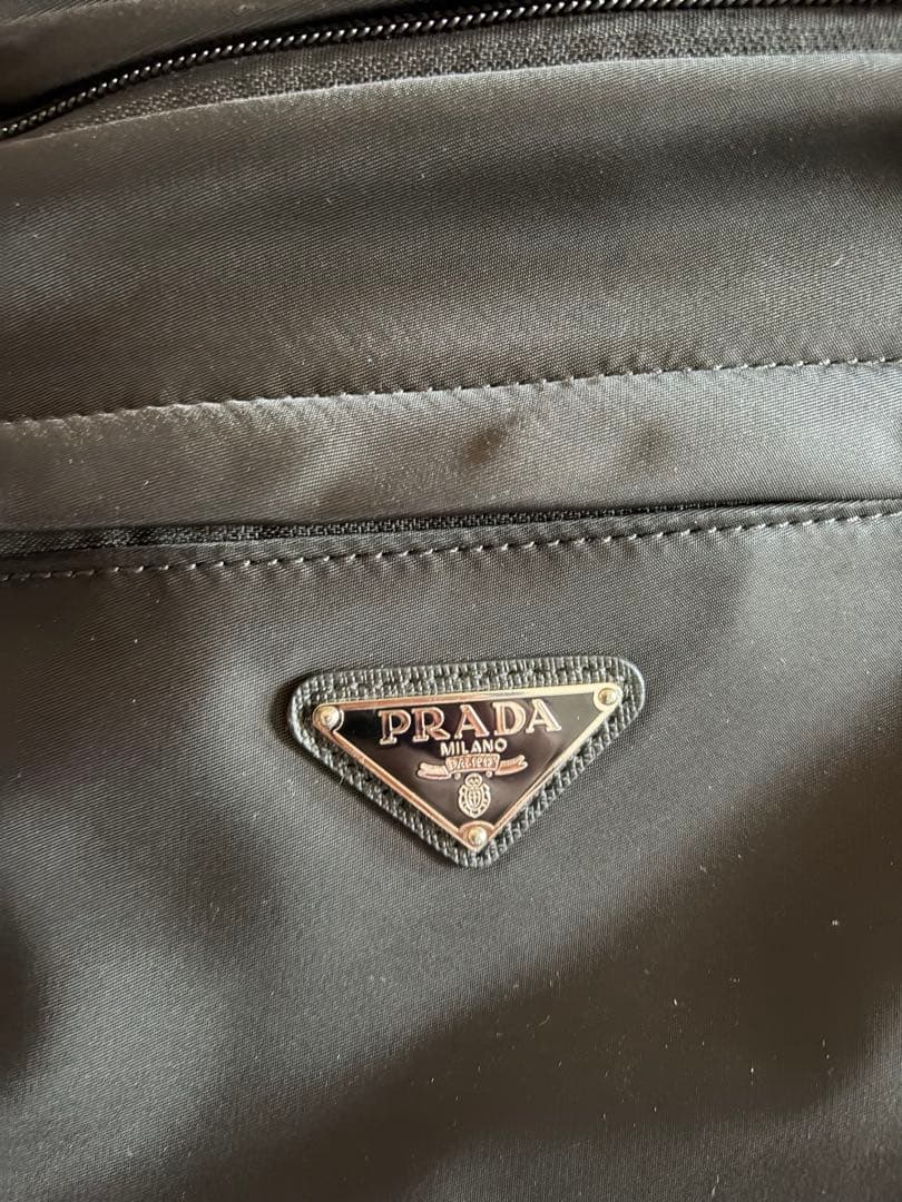 PRADA Re-Nylon xサフィアーノレザー バックパック