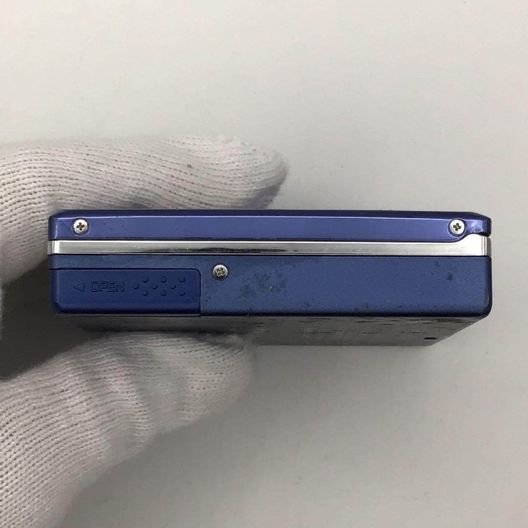 動作品 SHARP MD-DR7 MDプレーヤー シャープ ブルー