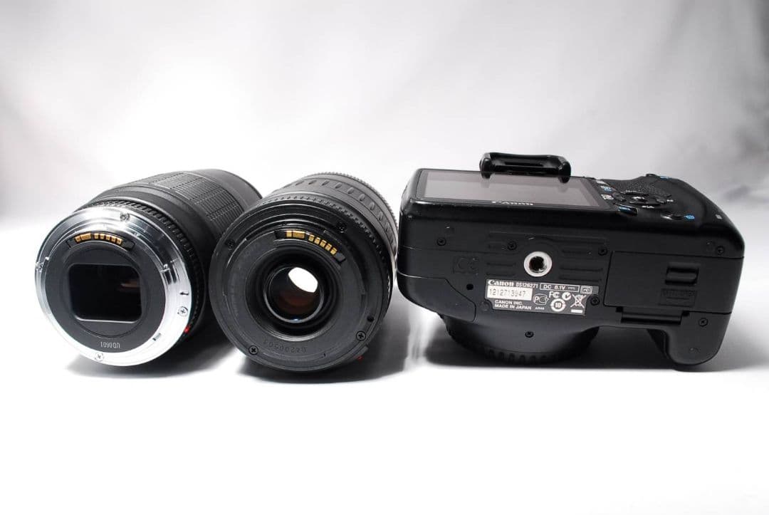 ♥ショット極少♥Canon Kiss X4♥望遠＆超望遠 Wレンズ 初心者安心