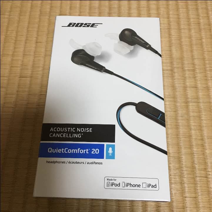 【新品  未開封】BOSE QuietComfort 20  qc20