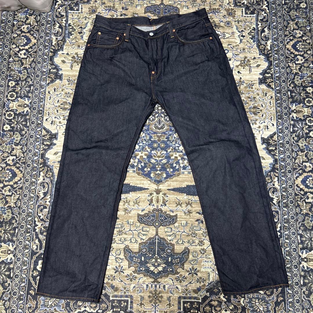 EVIS デニムパンツ ピンクカモメ 36x35 リジット