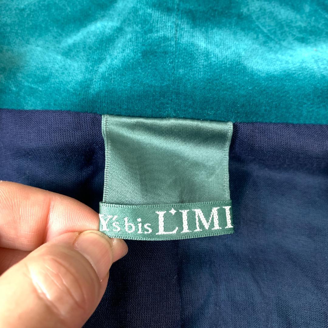 Y's bis LIMI ベロアジャケット グリーン M B2797