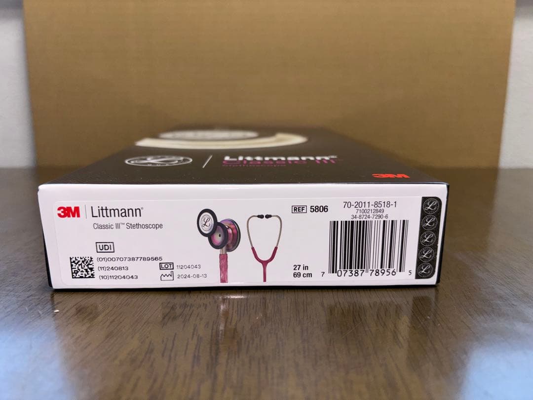 ⚪︎Littmann Classic III 聴診器 ピンク　27インチ